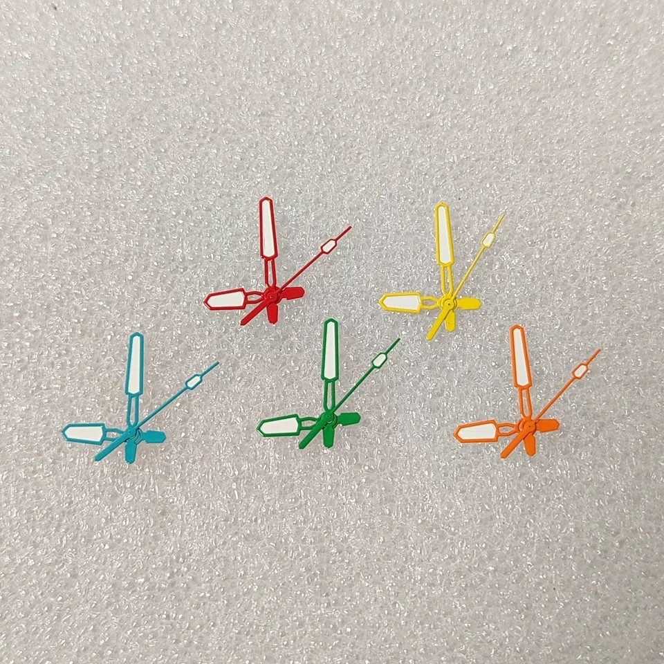 1 Set Luminous Candy Watch Hand 8x12x12.5mm For NH35A NH36