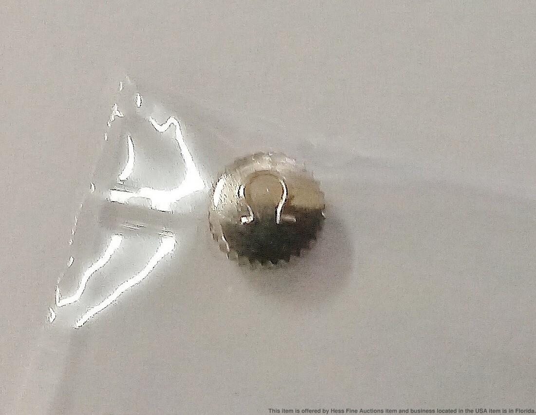 Brand New Genuine Omega White 1103W 4.5mm Watch Crown We Bought Out Parts House