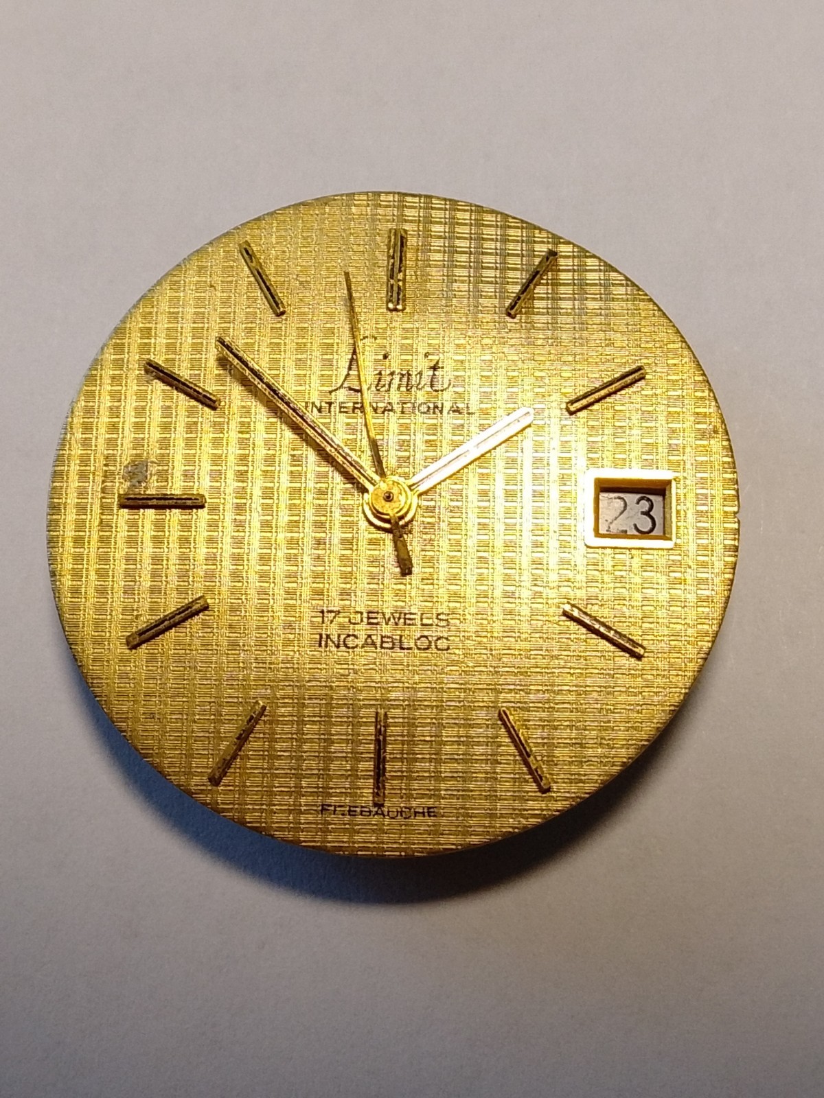 Movement FE 140 – 1c – Incomplete – For Spare Parts