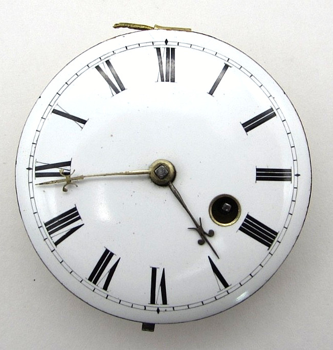 Antique James Pitt London Verge Fusee Pocket Watch Movement Mask Cock c1780-1820