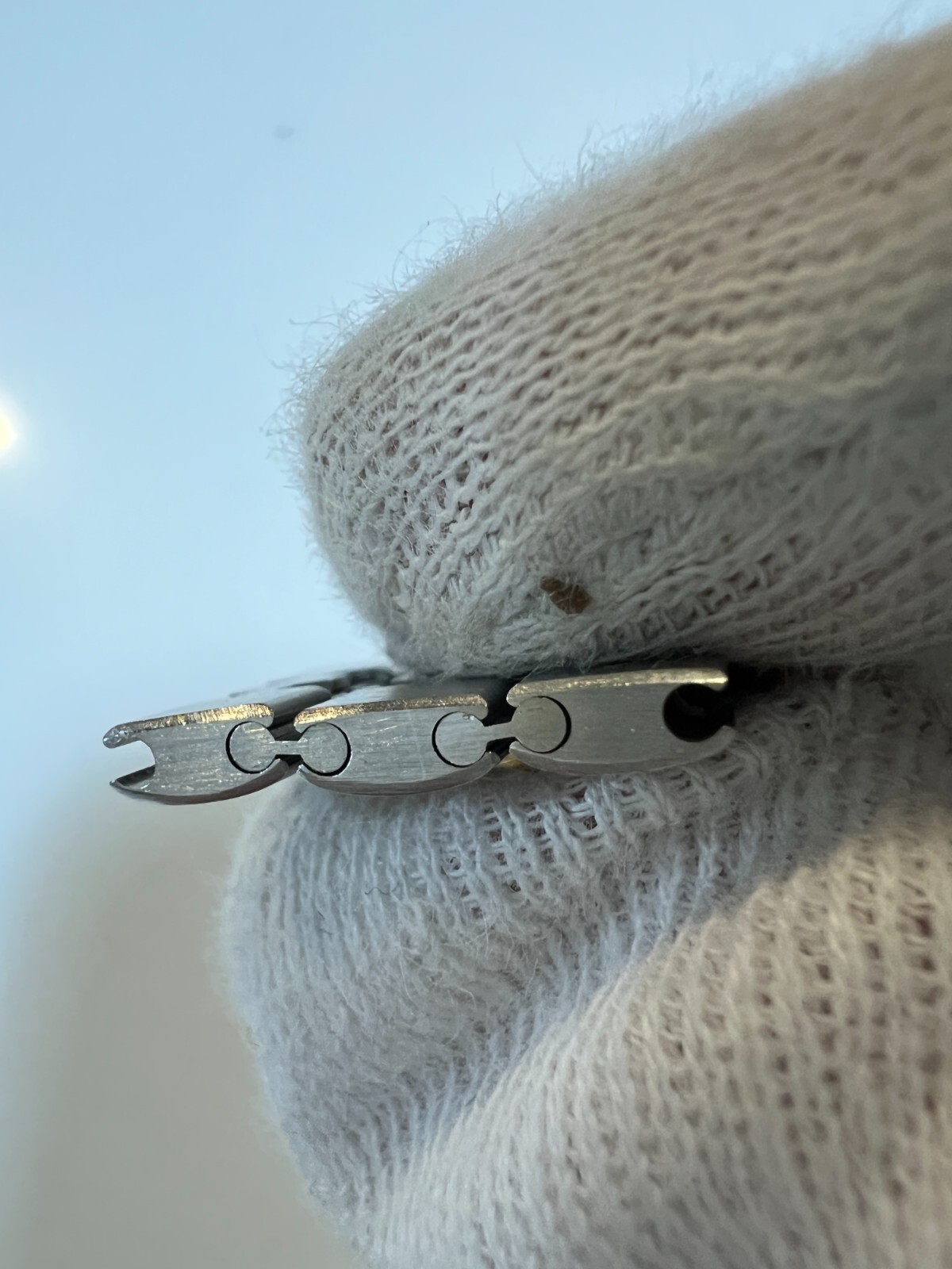 HERMES Profile Genuine Link Watch Band Bracelet Parts