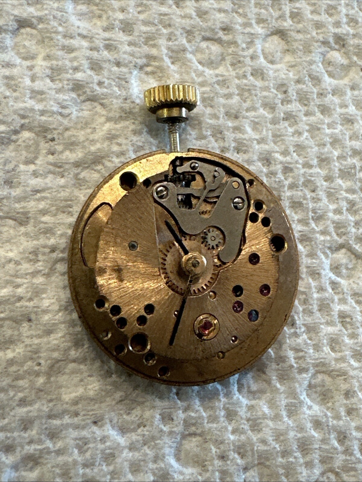 Vintage Omega Caliber 620 17-Jewel 2-Adjustment Movement For Parts