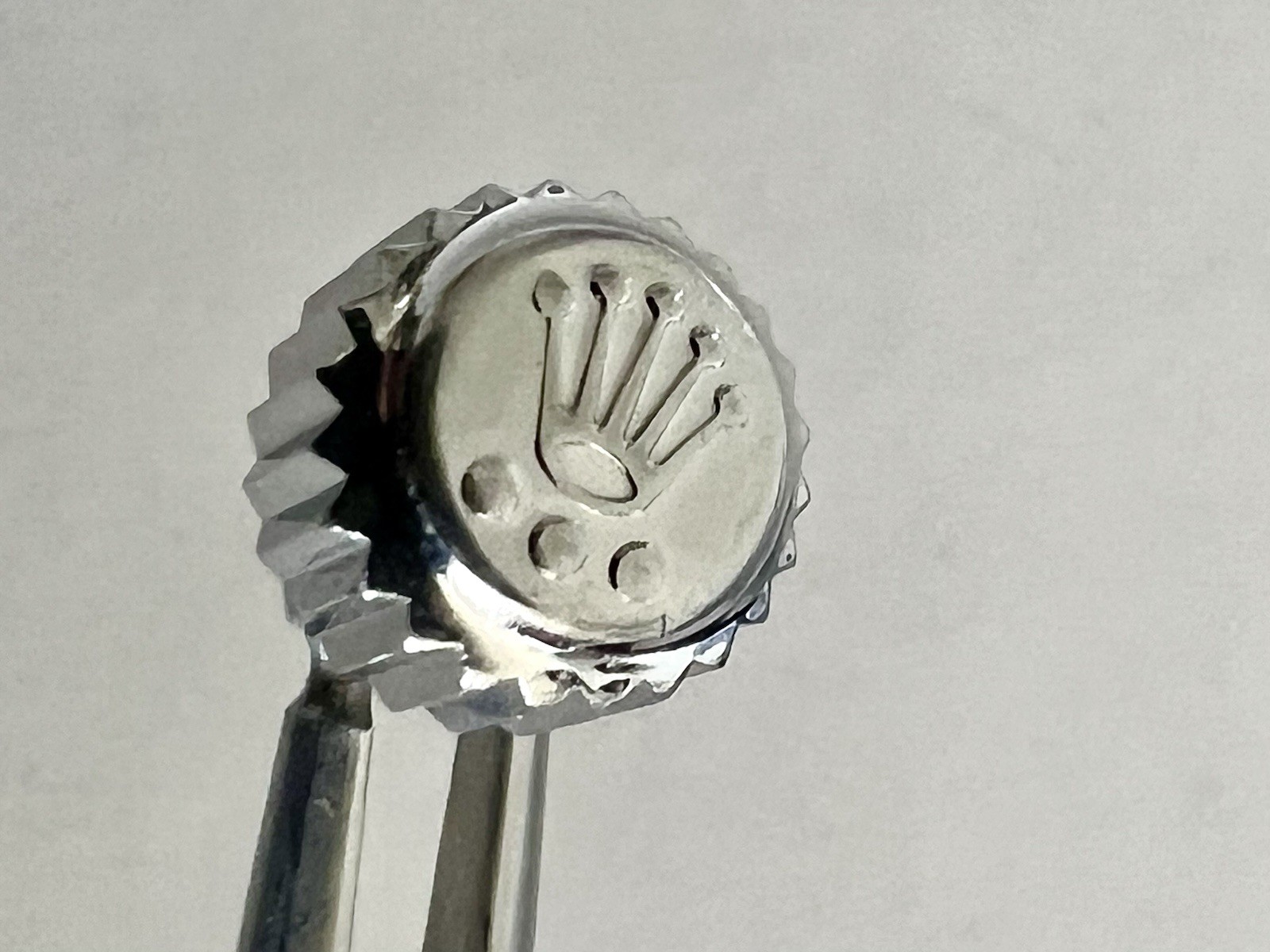 Genuine Rolex 803 Crown 8mm Steel for Submariner / Yacht-Master II #4