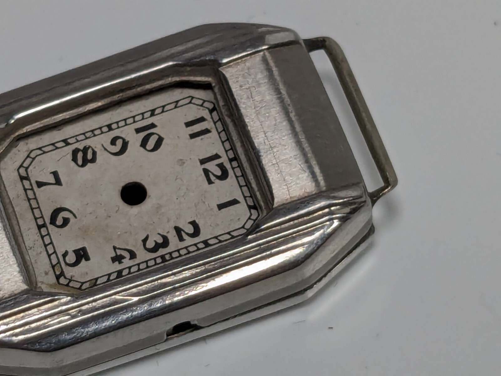 Vintage Art Nouveau Deco – Master Watch W.C. Co. Case Back Bezel and Face/Dial