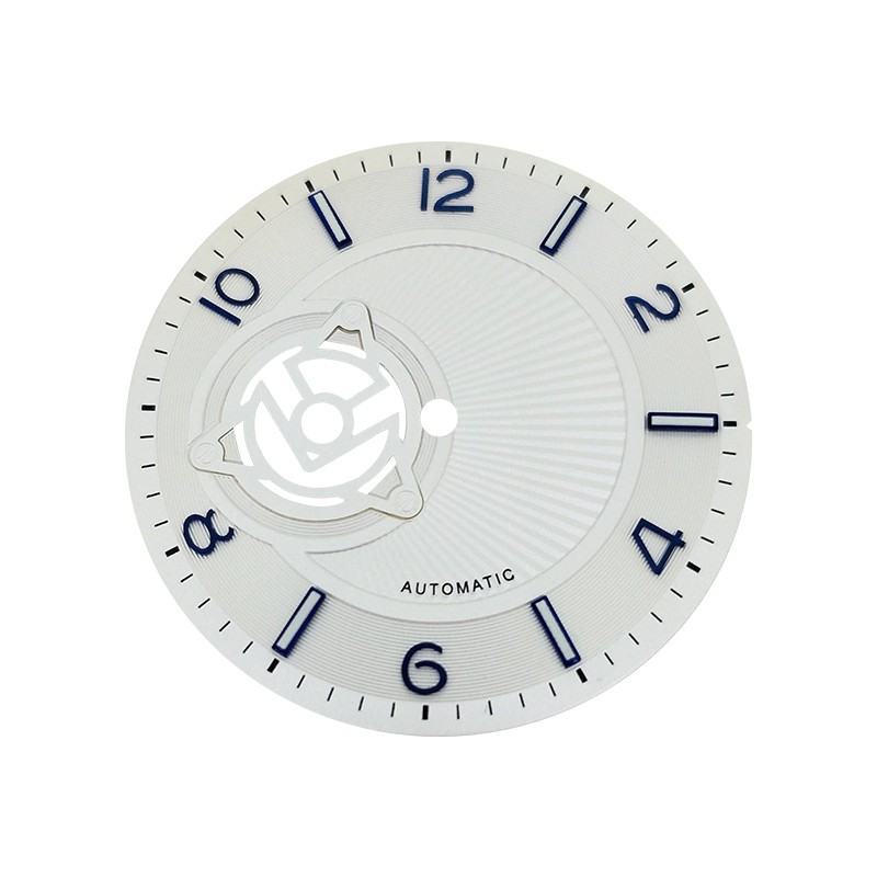 36.5mm Replacement Watch Dial With Green Luminous Part For NH38 Movement D