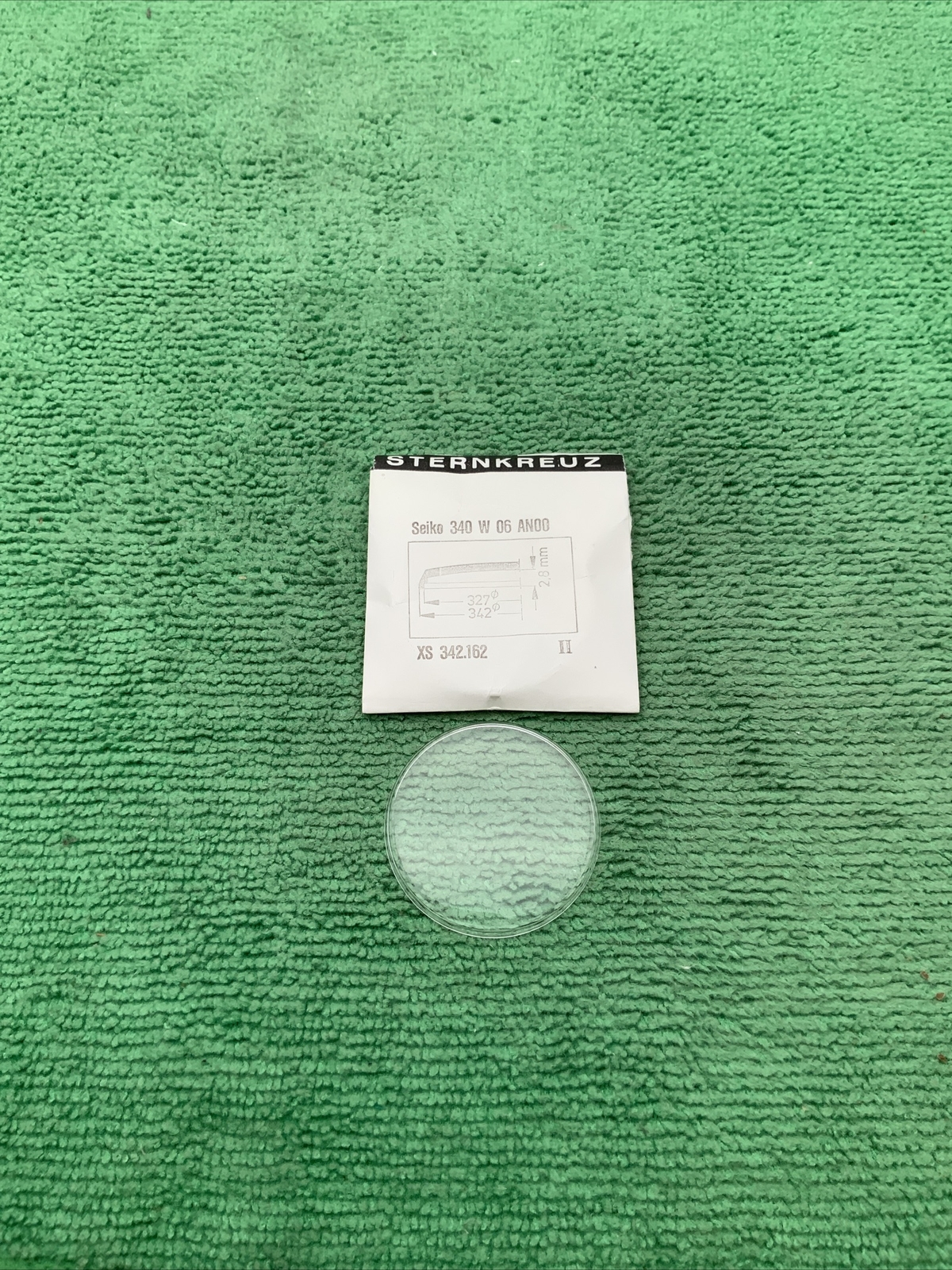 Seiko 340W06AN00 Crystal Watch Part