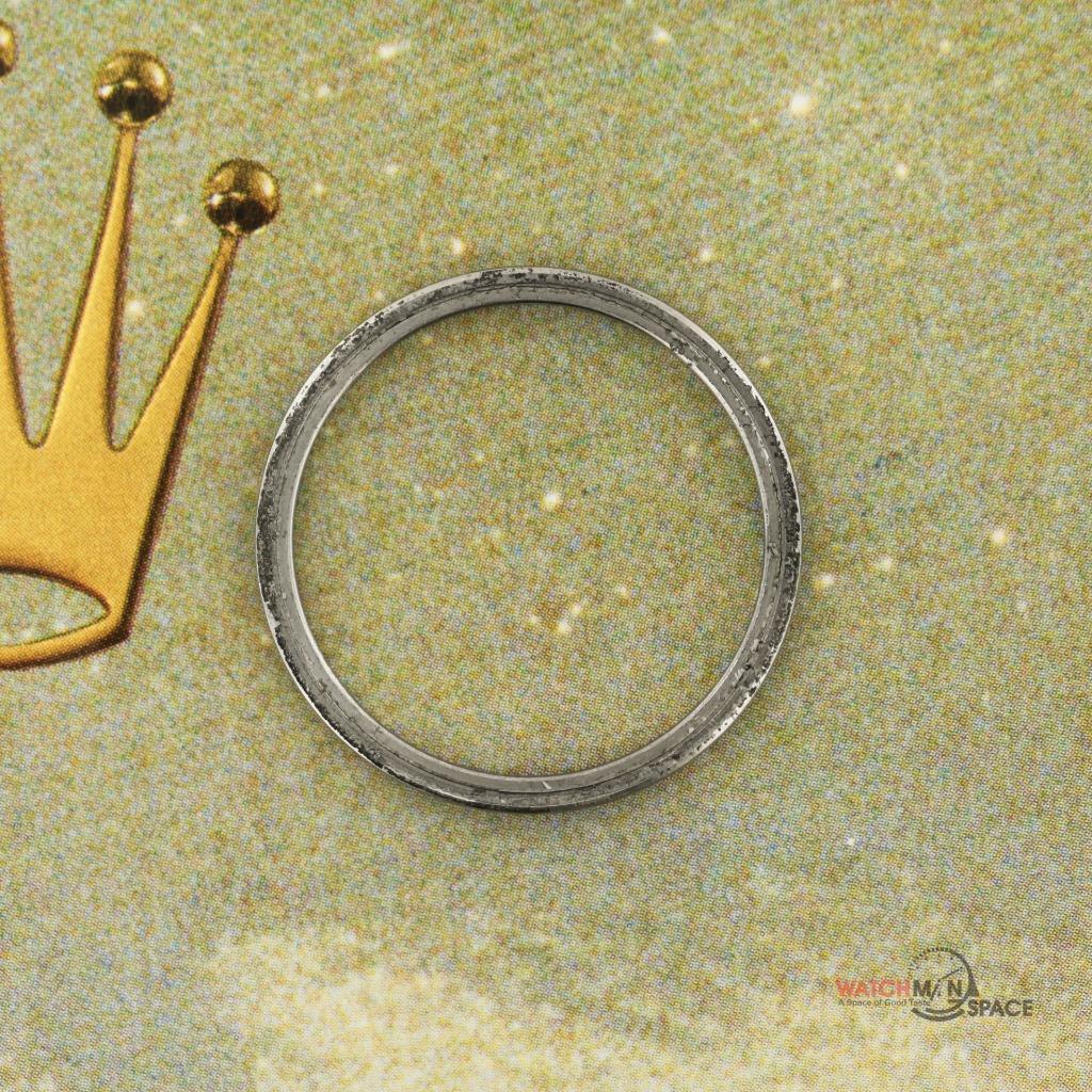 Original Lady Rolex 24mm 6617 6618 6619 Stainless Steel Turned Bezel #D44