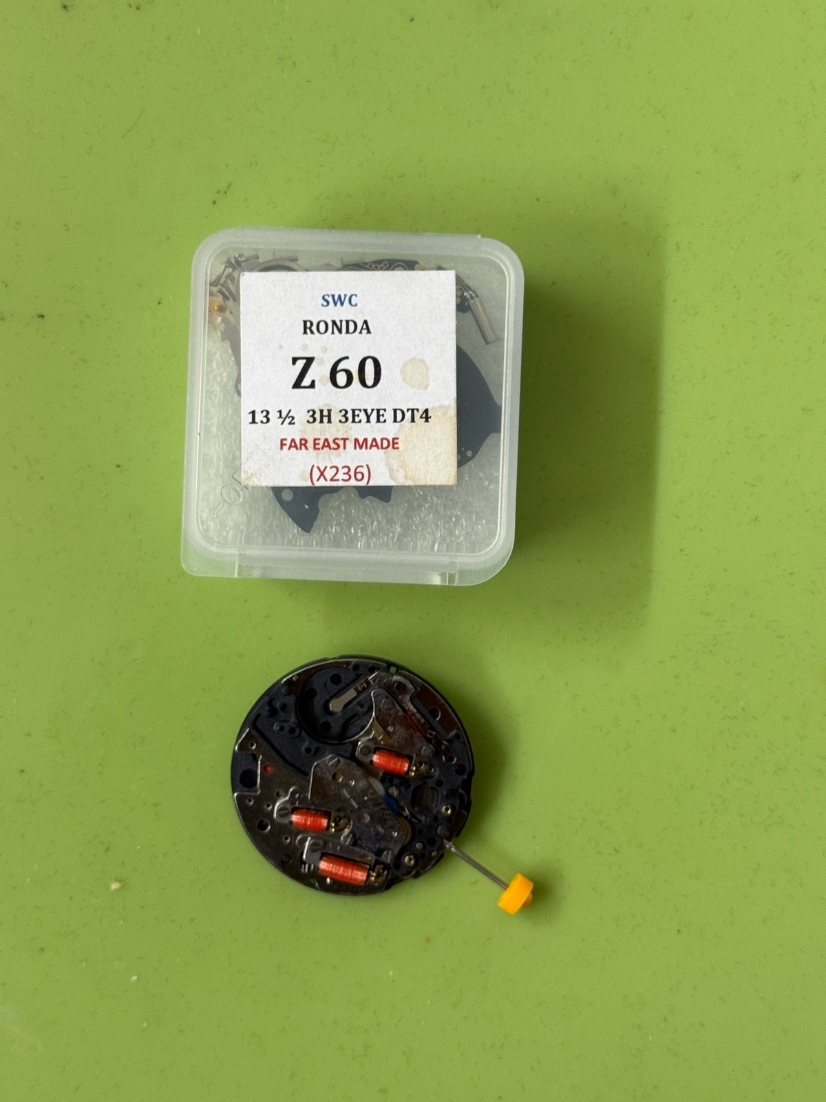 GROUP SALE Ronda Quartz Watch Movement Lot-5040D Z60 7003L Quartz Movement Parts