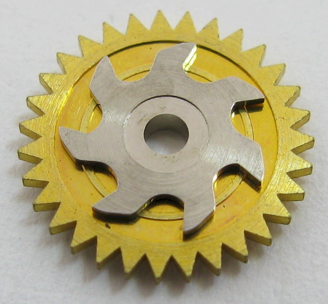 Rolex movement 3055 … part: 5131 1x star wheel used condition …