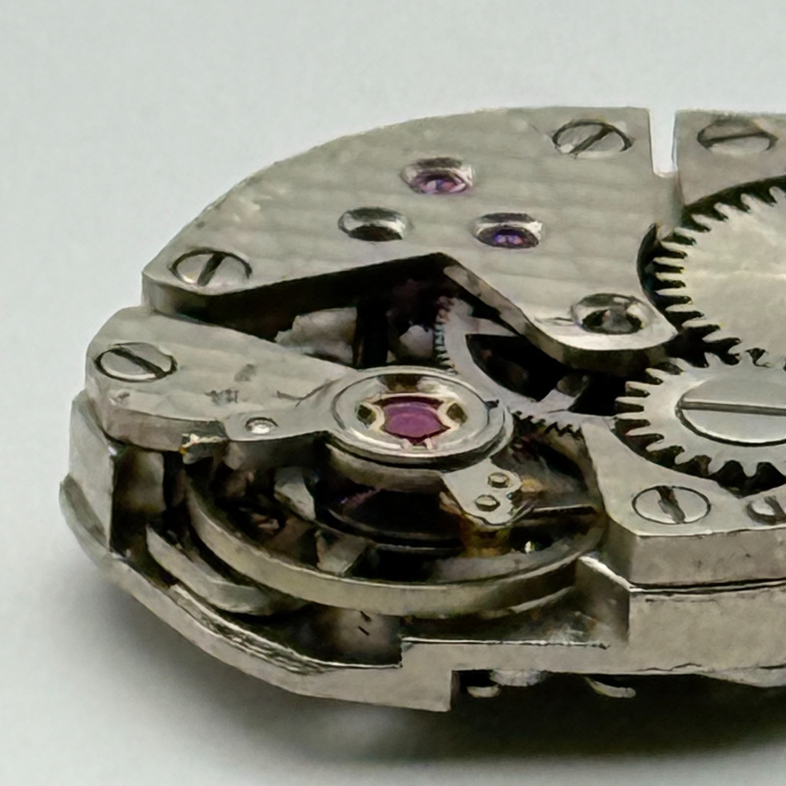 FHF 69-21 Watch Movement Swiss Manual Wind Vintage Parts Repair 15.3mm