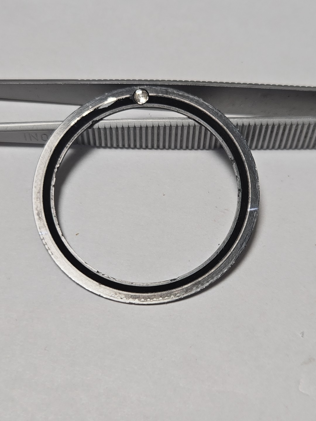 Rolex Insert ,Sea Dweller 16660 , Creamy Pearl Tritium, , Genuine