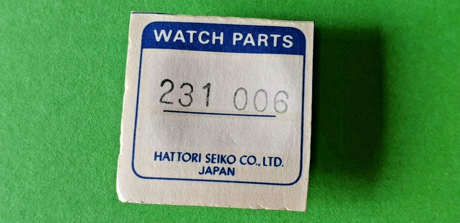 SEIKO NOS 231006 Third WHEEL for 7001, 7002, 7005, 7006, 7009 (17j), 7025