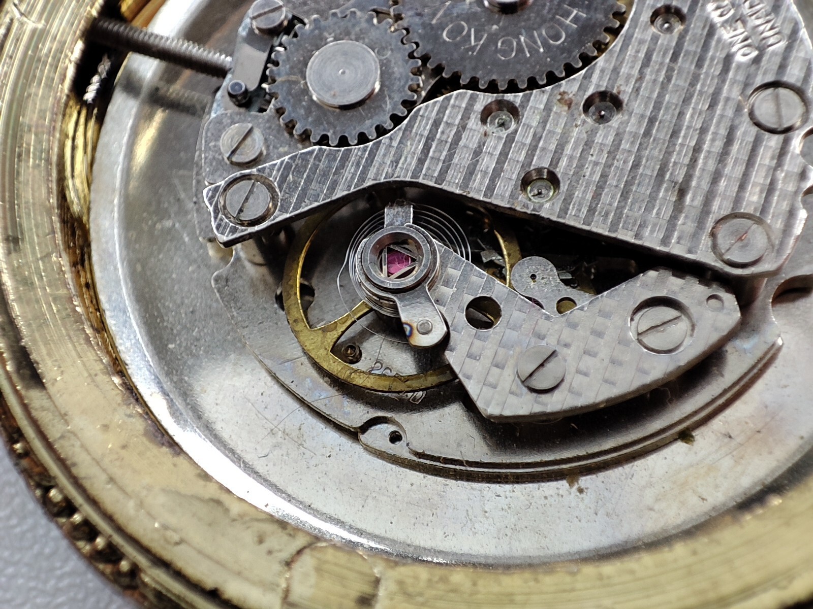 eagle prefect pocket Watch parrenin AP 2640D remex 46.6 mm – for parts