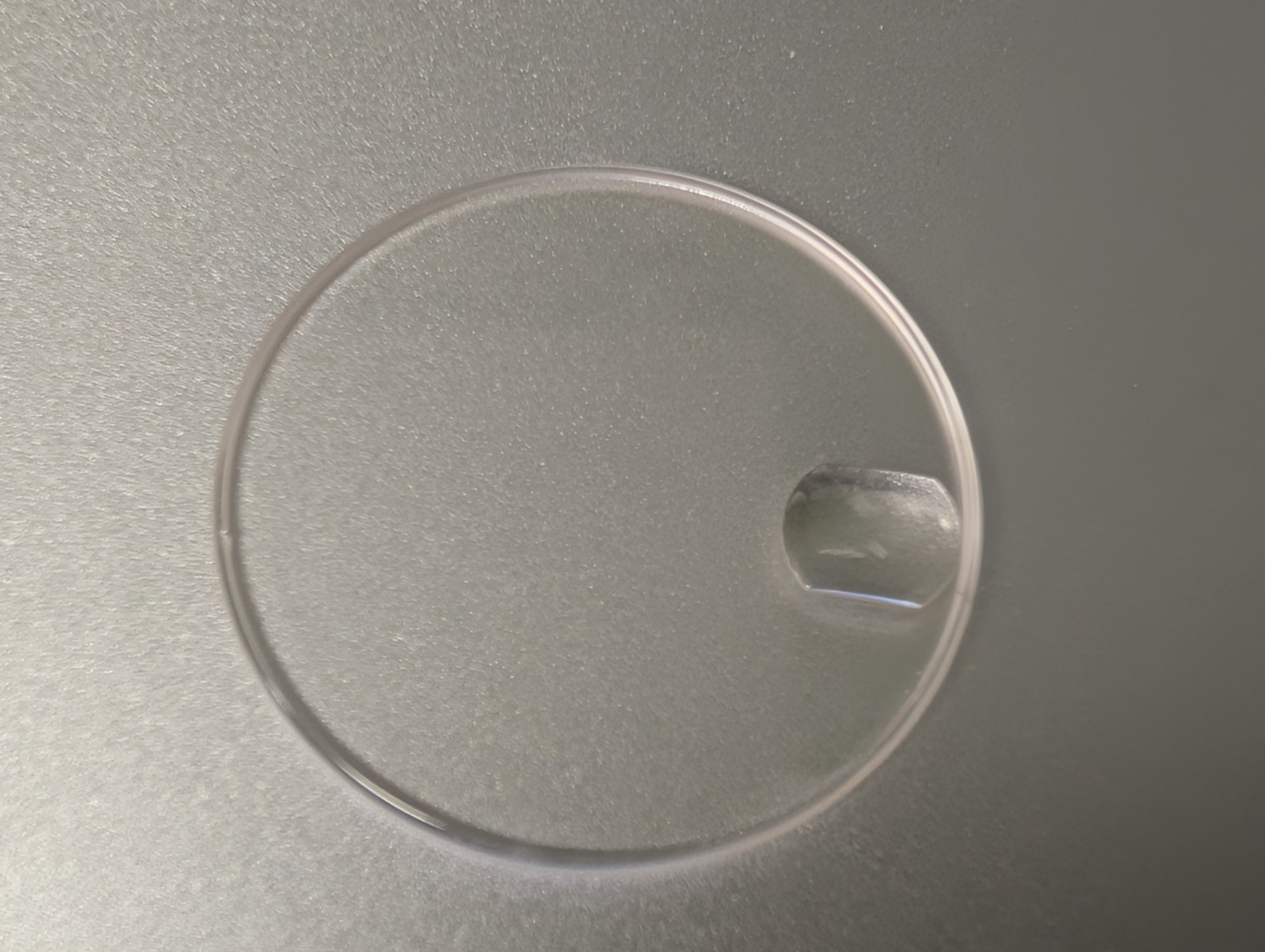 Genuine Rolex 25-246c Midsize Sapphire Crystal pre-owned, 25.3mm diameter Loupe