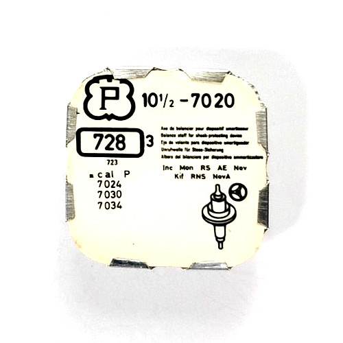 PESEUX 7020 7024 7030 7034 Balance Staff watch part #728 #723/1203 (3-pack)