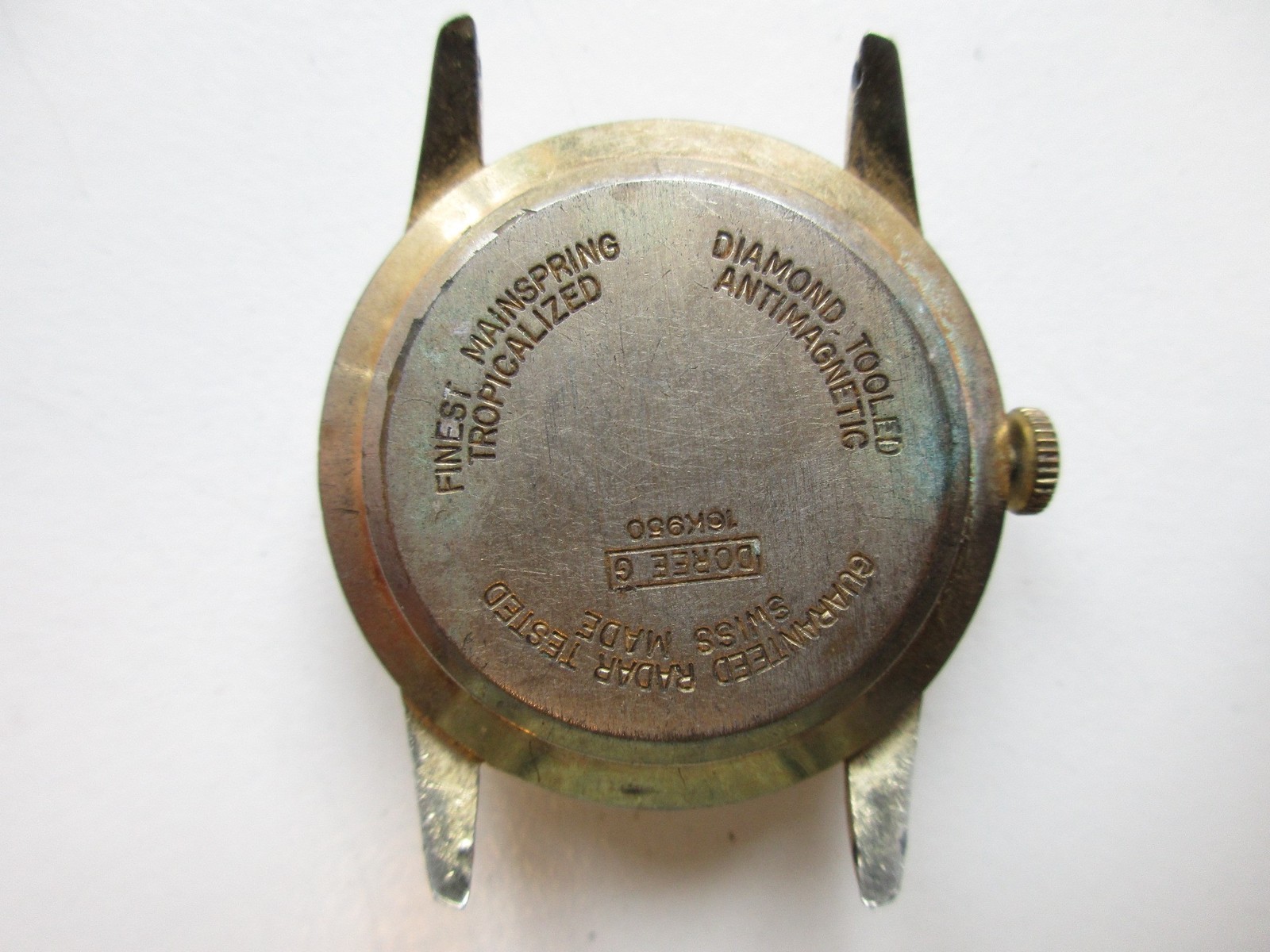 EB Bettlach cal. 8800 vintage 1960’s men’s watch – date at 3 – for parts