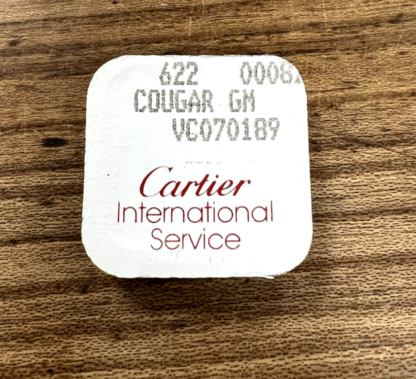 Genuine New Cartier Cougar GM Jeweled Crown Part# VC070189