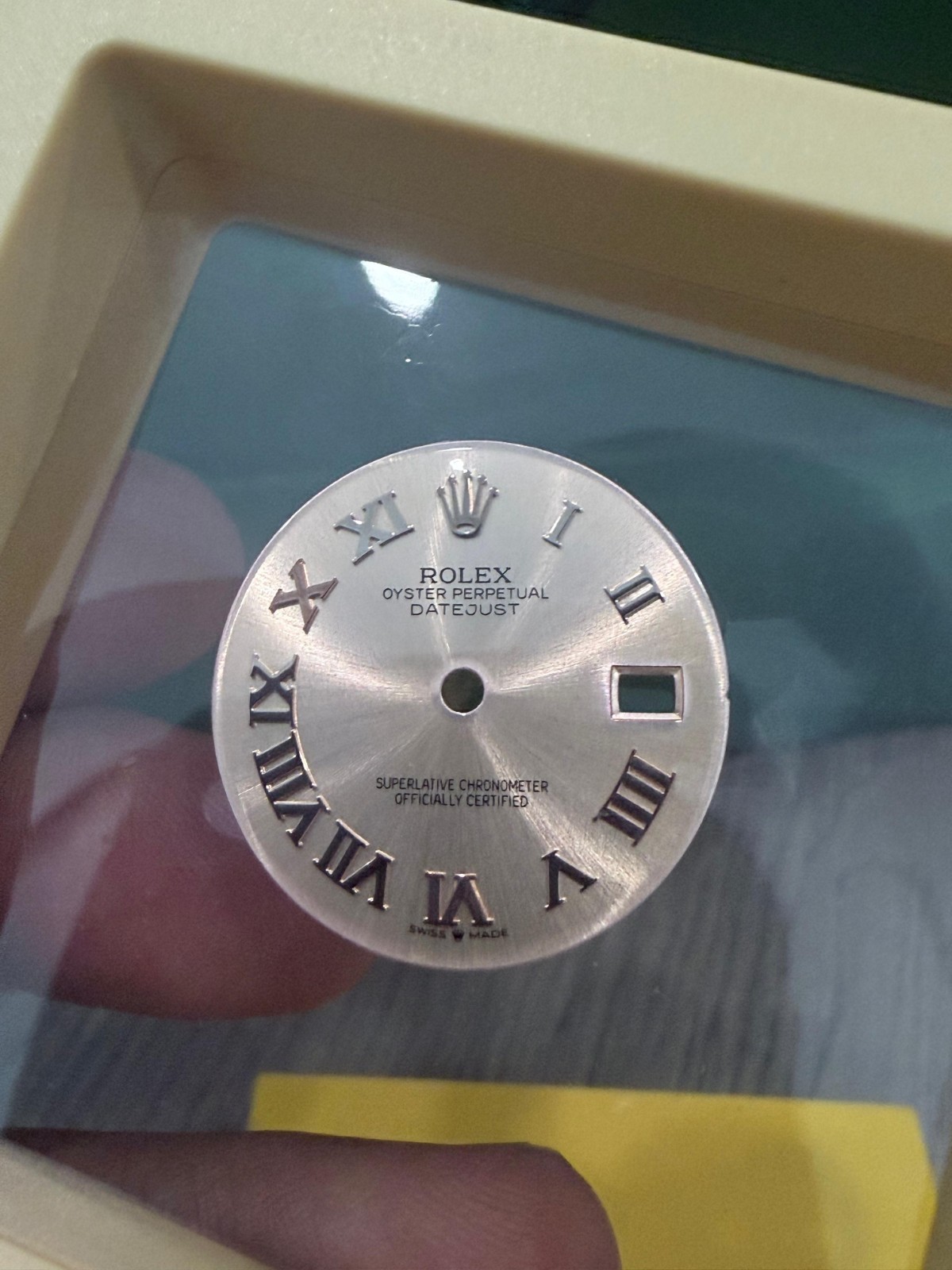 Rolex MidSize Datejust Custom Dial Set 2236 Pink Blue Gold Rose Roman