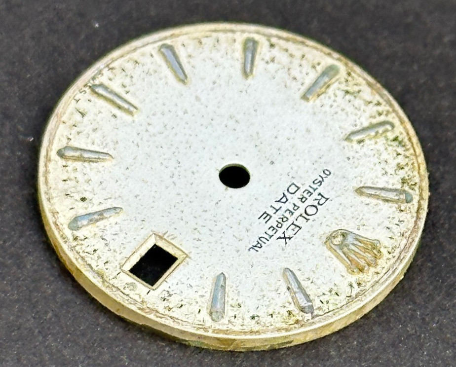 Vintage Rolex Oyster Perpertual Date Watch Dial For 26mm Case 6517 6519 6917