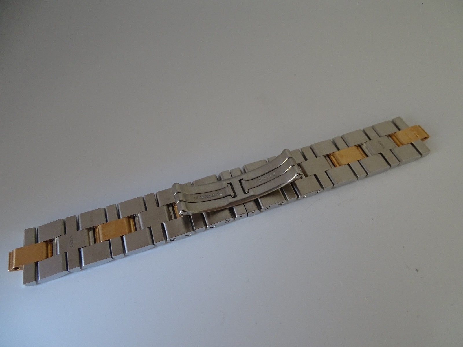Cartier Cle de Cartier Bracelet 18k Rose Gold & Stainless Steel 16.2mm Original