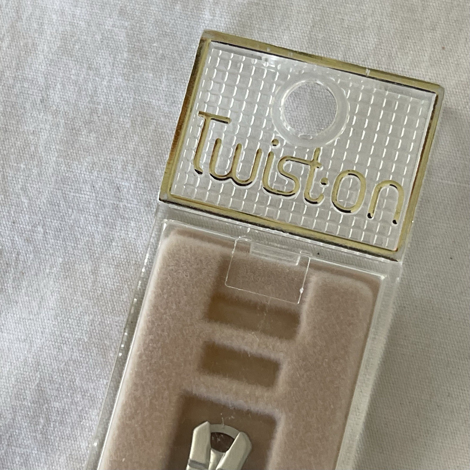 VINTAGE Twist-On Speidel Ladies Watch Band 251WP/73R New Old Stock Silver