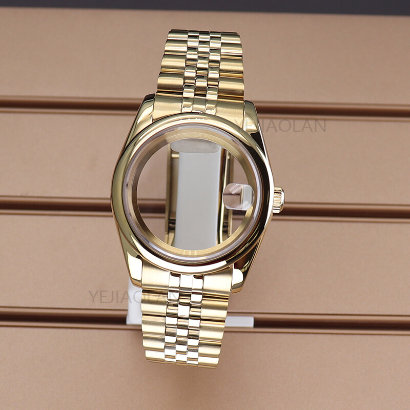 36mm 40mm Watch Case strap Sapphire Glass For nh35 nh36 38 Movement 28.5mm Dial
