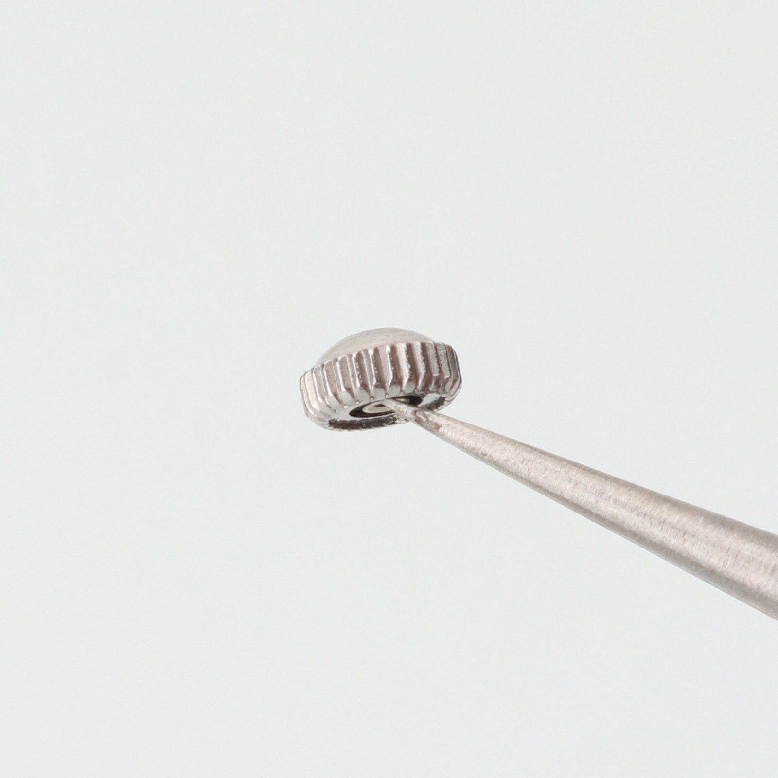 Genuine Caravelle Crown Watch Part Stainless 5mm x 2.5mm New Old Stock (G2D2)