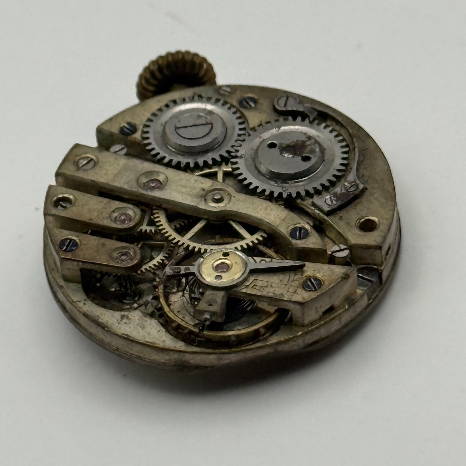 Trench Watch Movement Manual Wind Vintage Parts Repair Spares 24.9mm