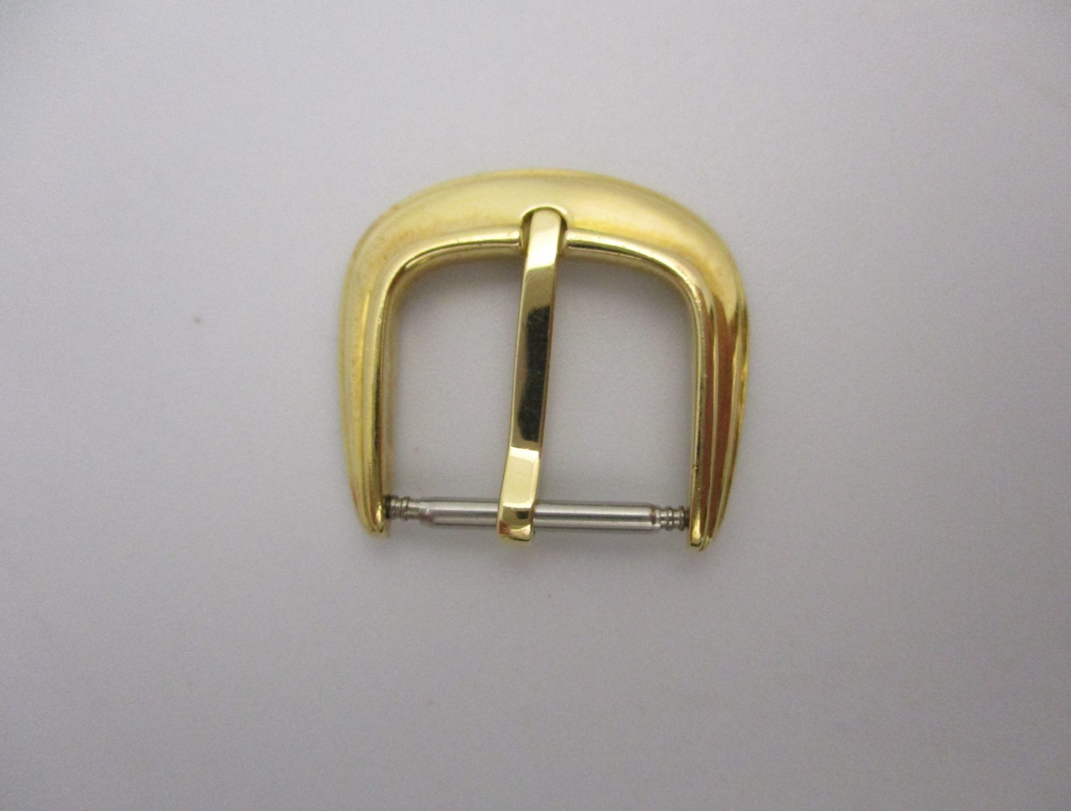 Franck Muller Polished 18k 750 Yellow Gold Buckle for 14mm Watch Strap BuckleEnd