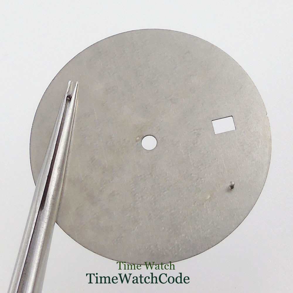 39mm Sapphire Watch Case+Black Dial+Hands For NH35 Movement 200M Waterproof Date