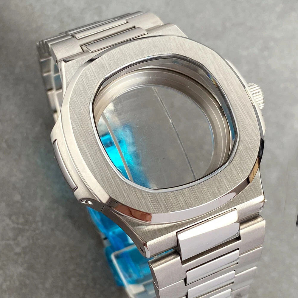 40mm NH35A Square Watch Case Replacement for NH36 NH38 NH70 Waterproof Sapphire