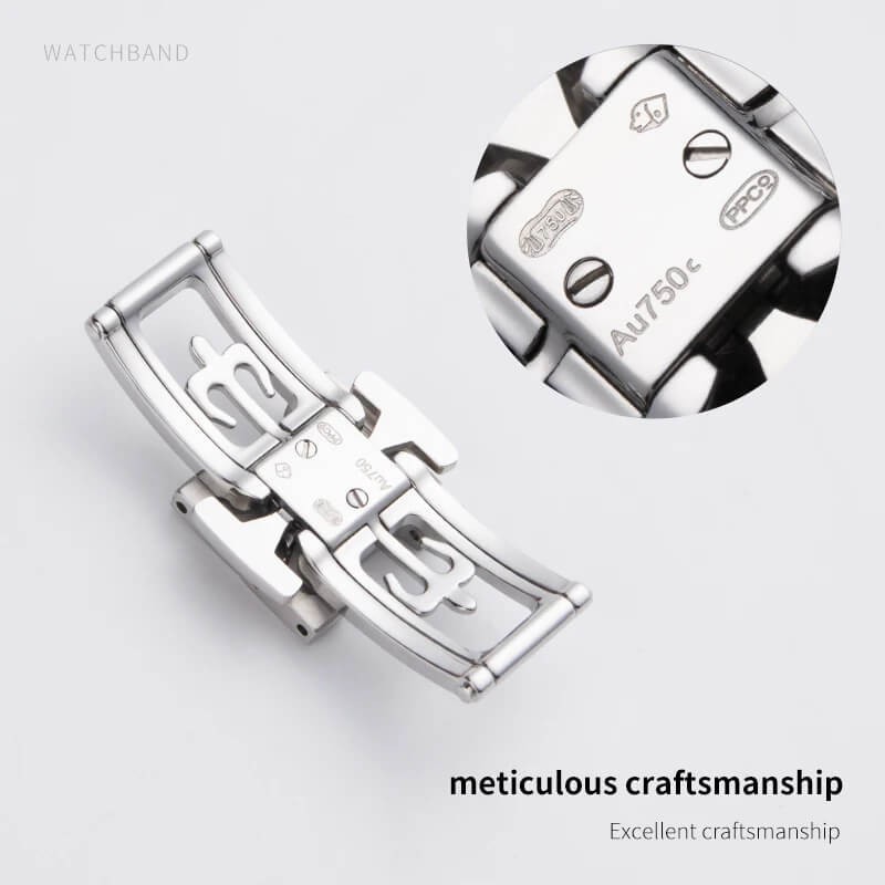 Steel Deploymnet Folding Buckle Fits Patek Philippe Bracelet 5711 5712 5726 5811
