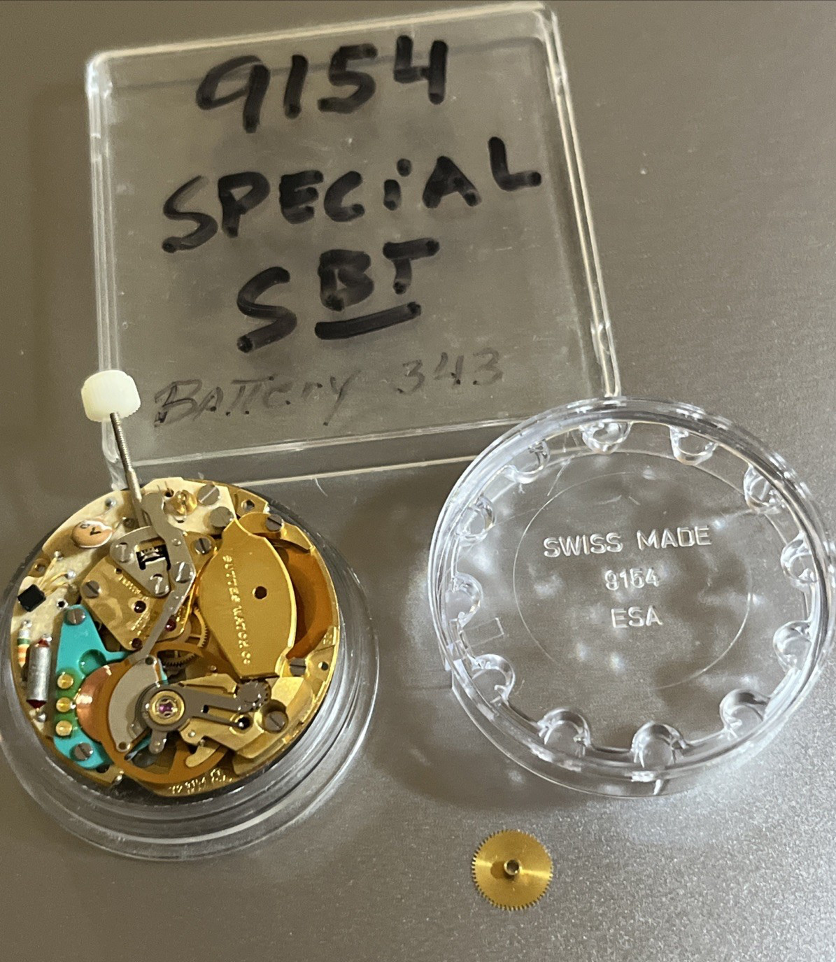 Buttes Watches ESA Watch Movement Y2 9154 Automatic Authentic Swiss Made
