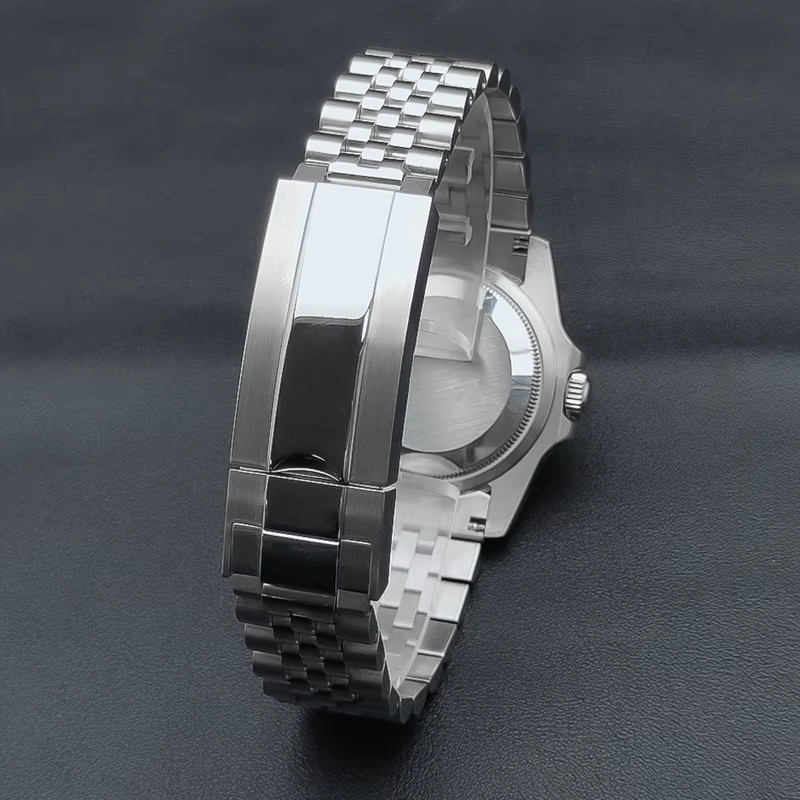 36Mm Silver Watch Case Sapphire Glass Fit NH35 NH36 ETA2824 2836 Miyota8215 DG28