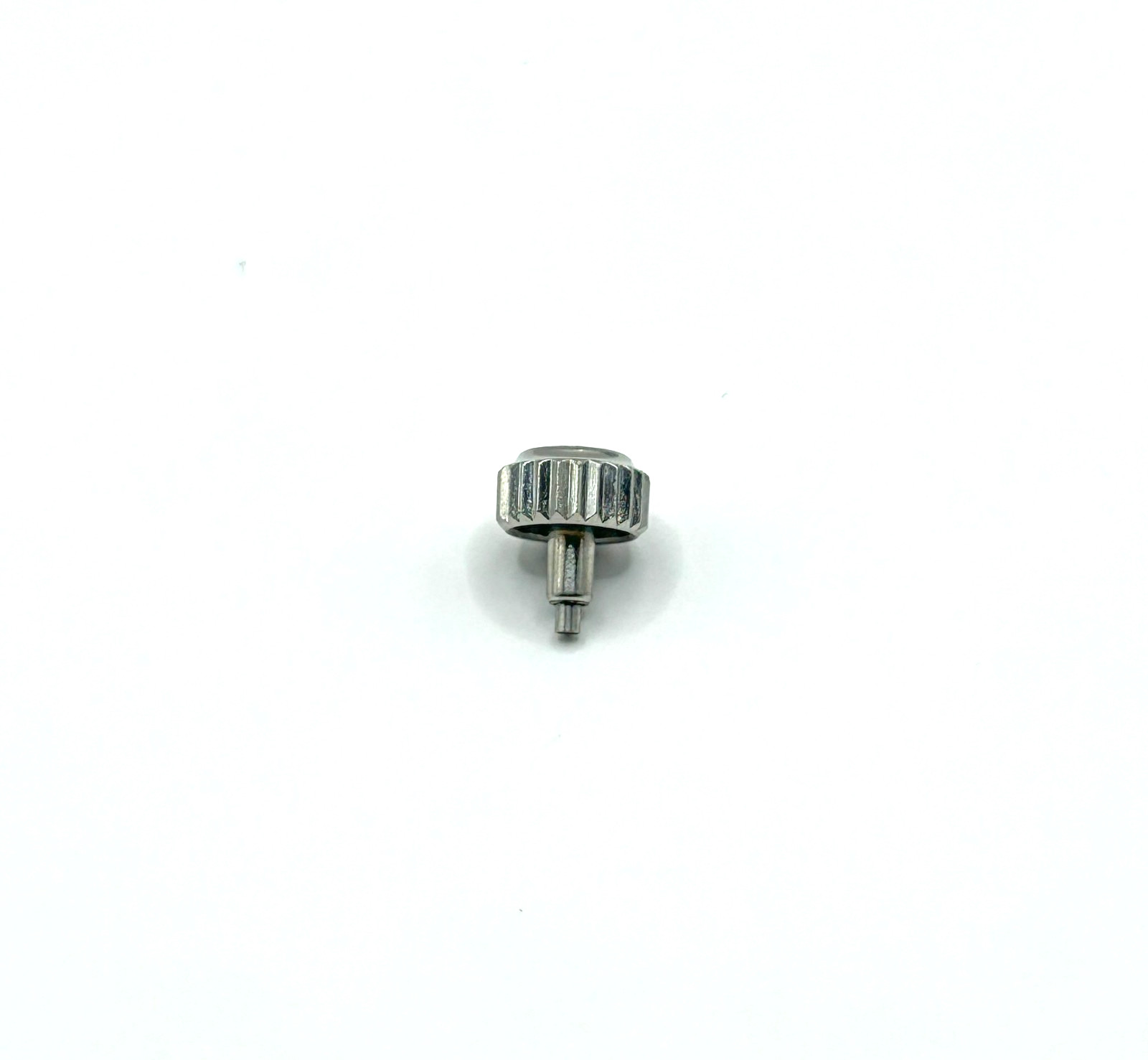 Genuine Rolex 7mm Stainless Crown 24-704-0. Fantastic Condition! #91252