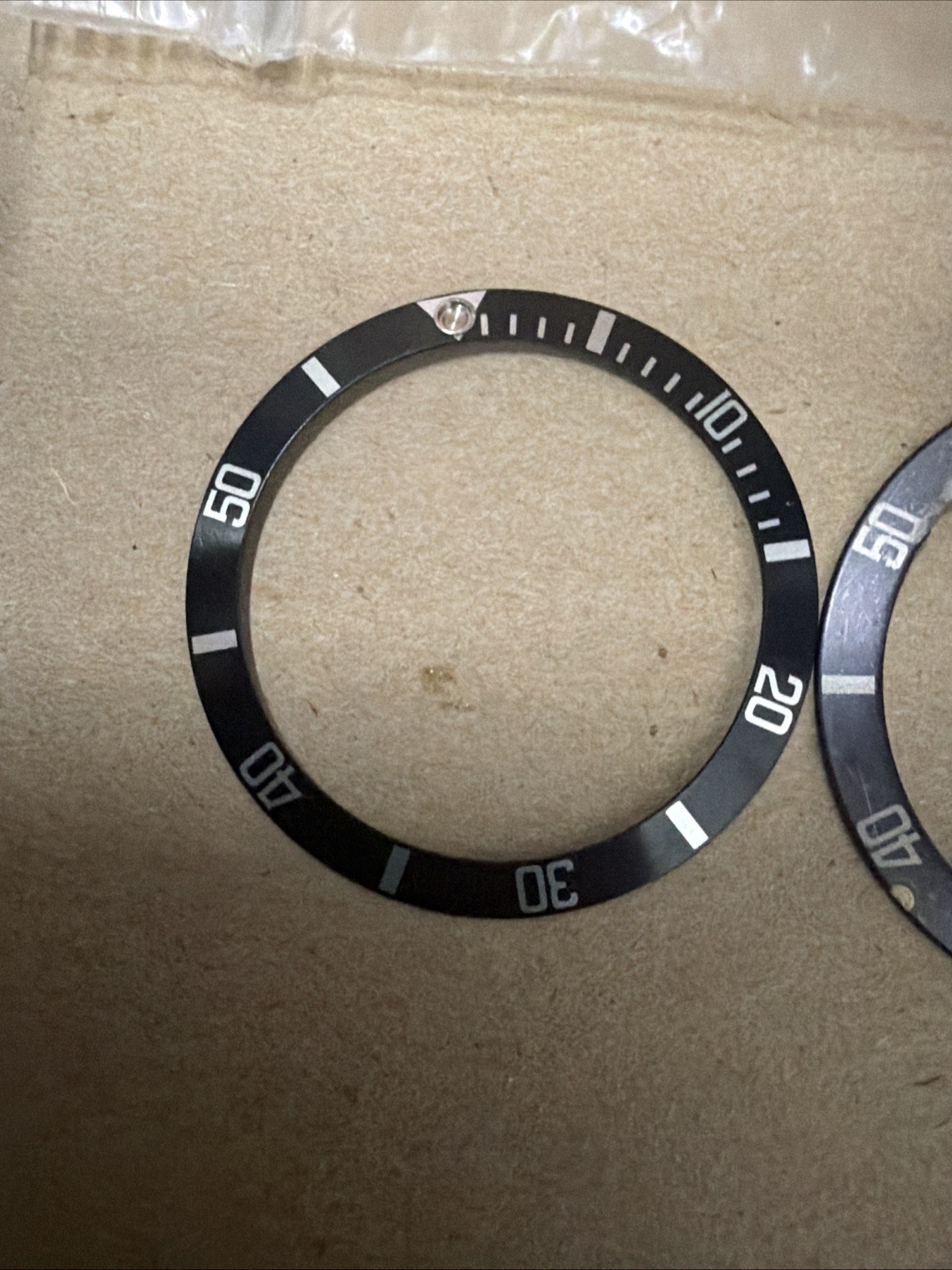 Rolex Submariner 5513 Bezels And Crystal Used, Faded Ghost