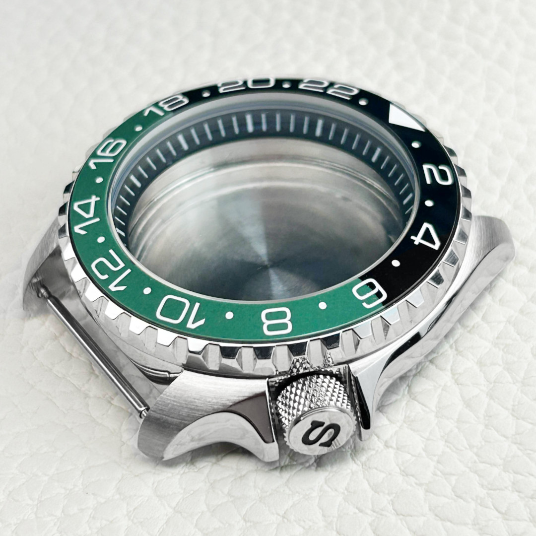 Ceramic Bezel Watch Case Insert Kits for NH35 NH36 4R35 4R15 SKX007 Movement Mod