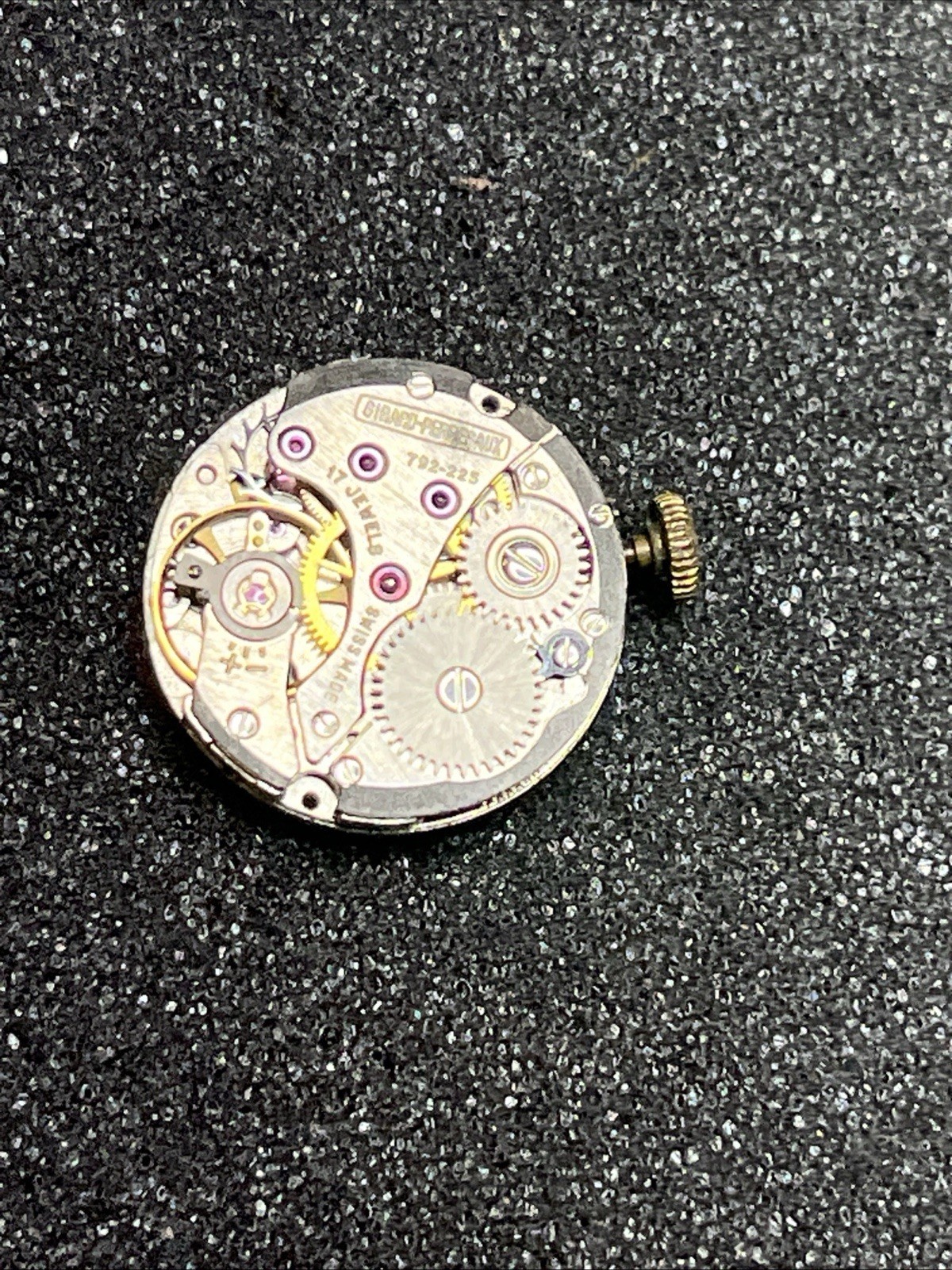 Girard Perregaux movement cal. 792-229 distinctive tiger eye dial Face Works