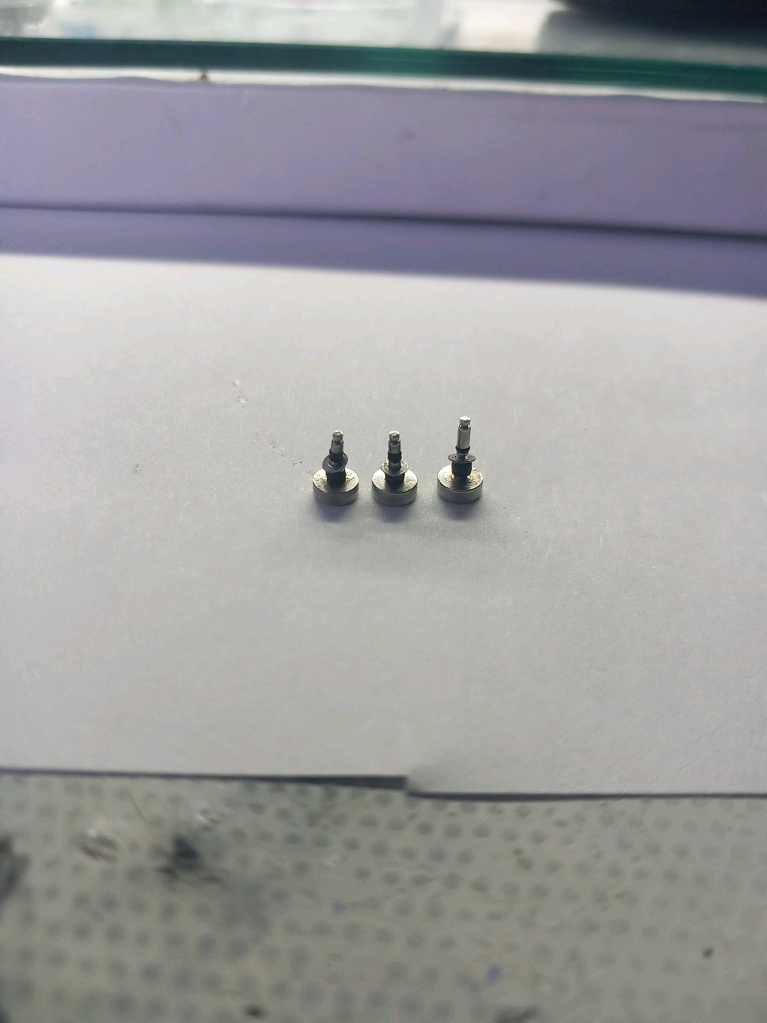3 CITIZEN AQUALAND CO20/C022 STEEL BUTTONS COMPLETE WITH USED STOPS!