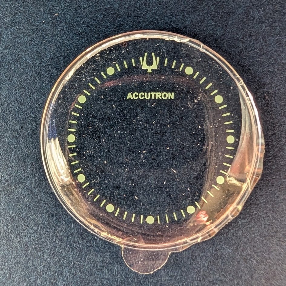 Bulova Ref. # 1222SL Accutron 214 Spaceview Crystal 29.9mm – Aftermarket Crystal