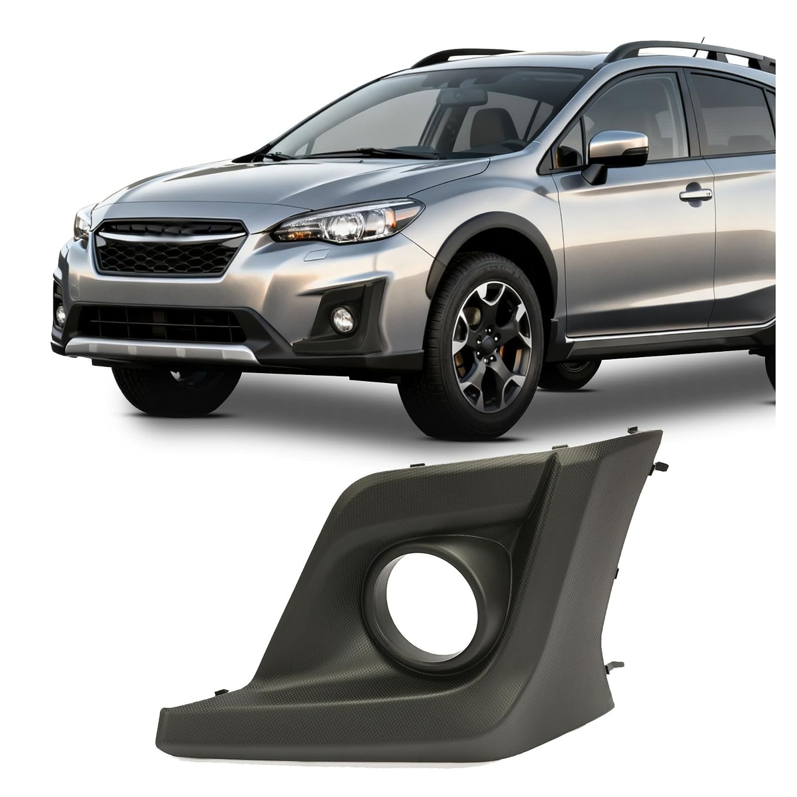 Fog Light Bezels for 2018-2020 Subaru Crosstrek – Left & Right Trim Covers
