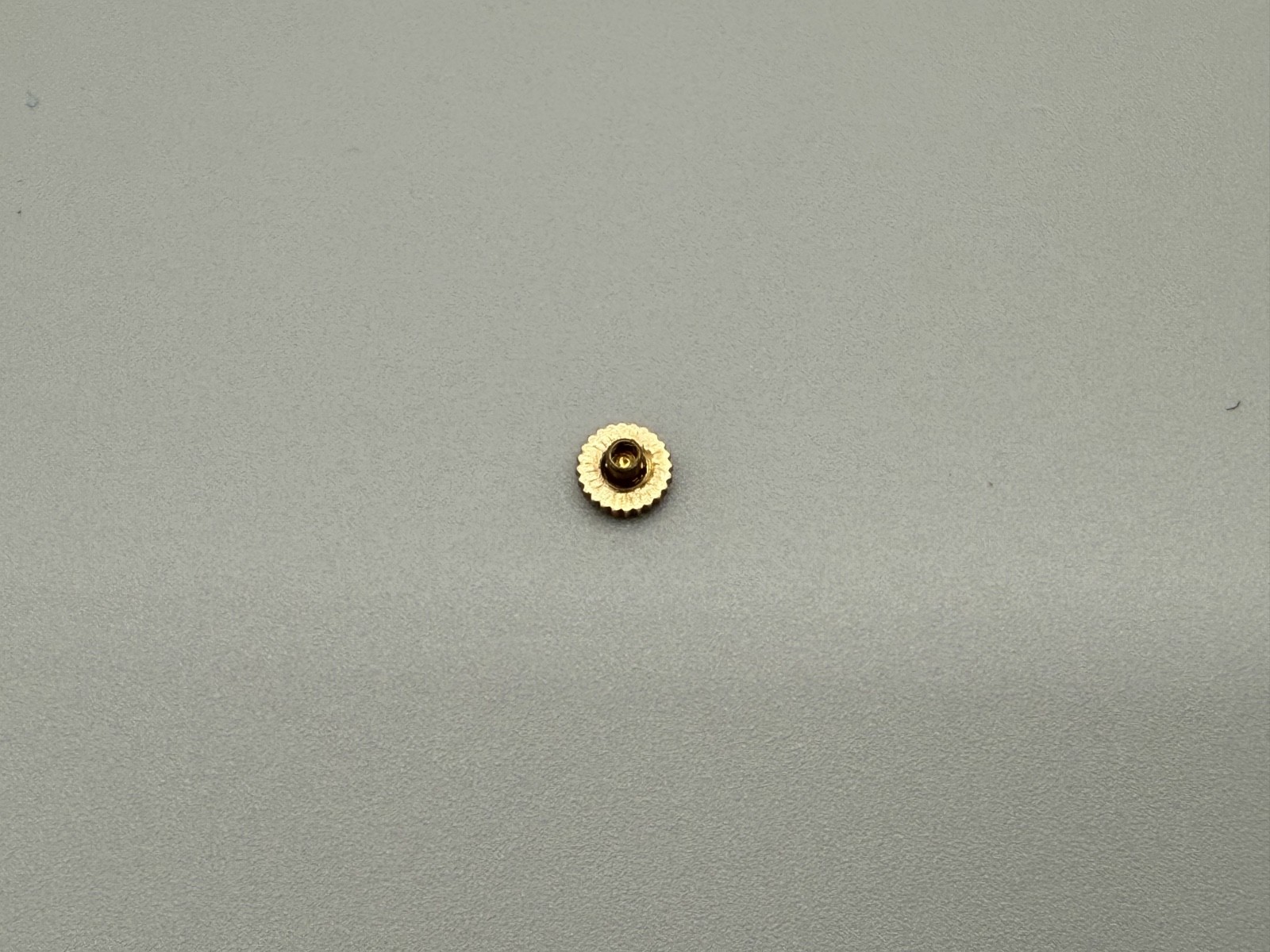 Vintage Omega Signed Gold Tone Watch Crown 4.4mm x 1.20mm Genuine Replacement