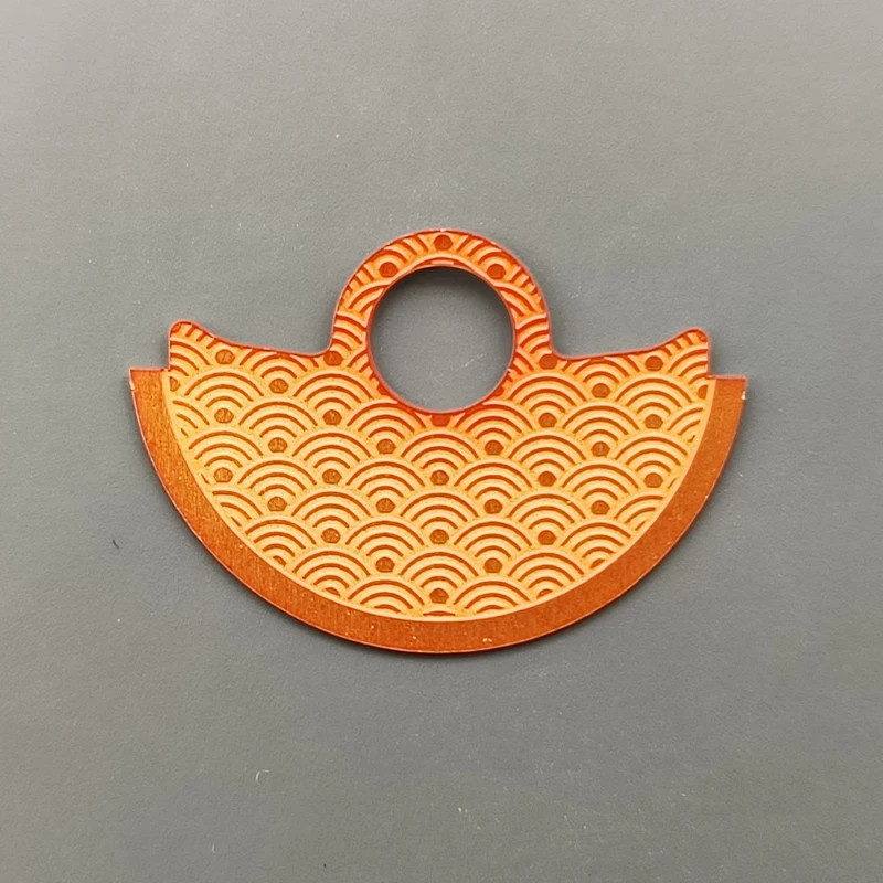 Wave Pattern NH35 Automatic Hammer Rotor Metal Patch Fits 4R35 4R36 NH35 NH36 NH