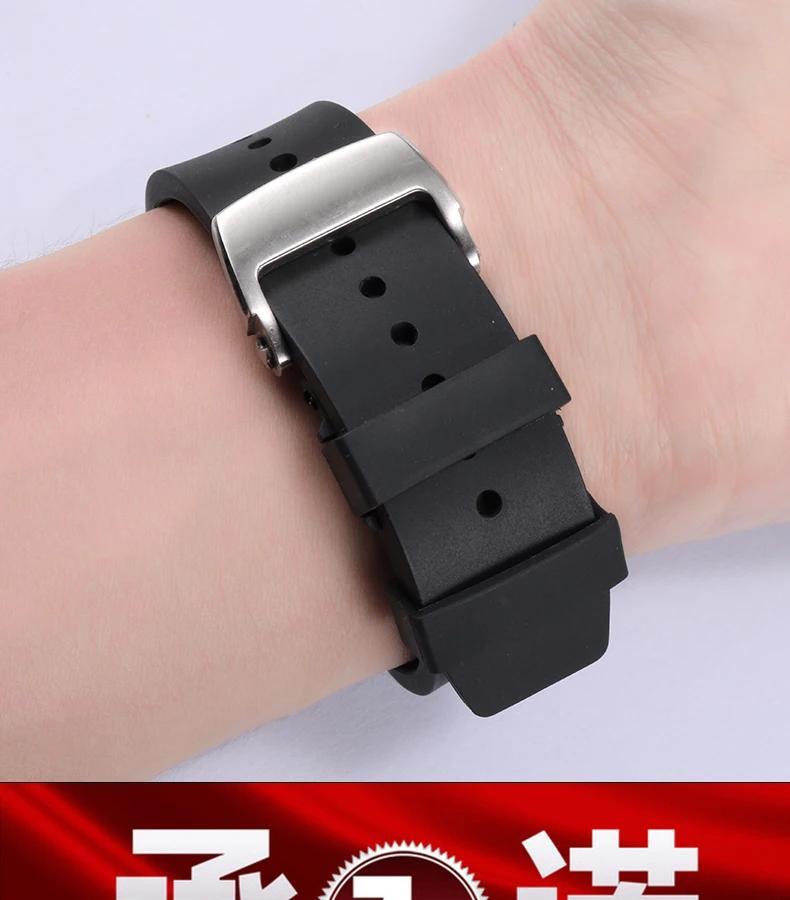 Rubber Watchband for Richard Mille Strap for Rm011 Mille Bracelet Watch Band
