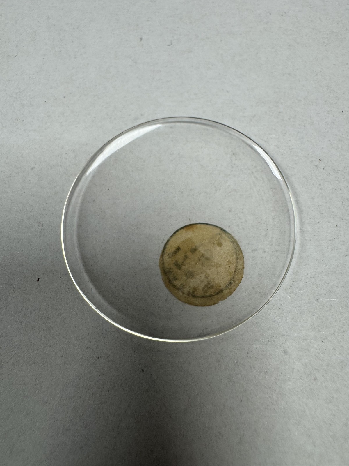 Vintage W.B.&C. Pocket Watch Mineral Crystal Domed 38.91mm 17 4/16 15 6 Clear