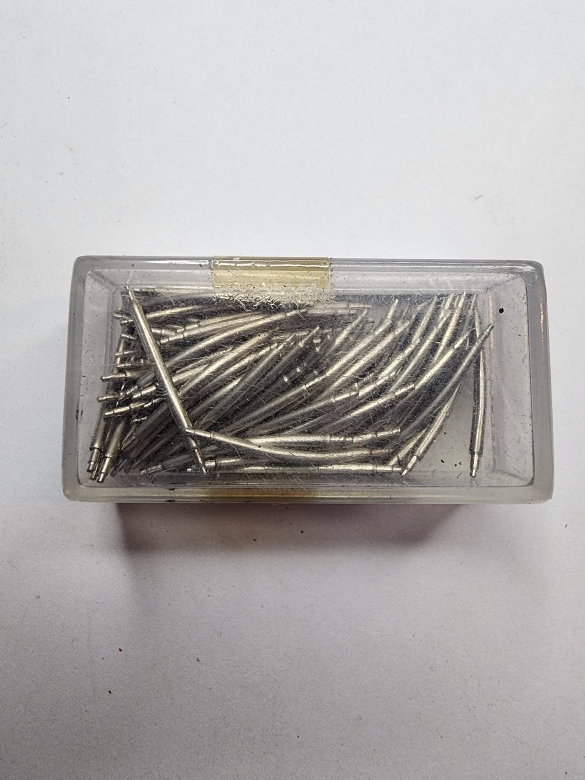 Vintage Watch Band Spring Bars – Curved Thin Double Shoulder 3/4″ – Partial Box