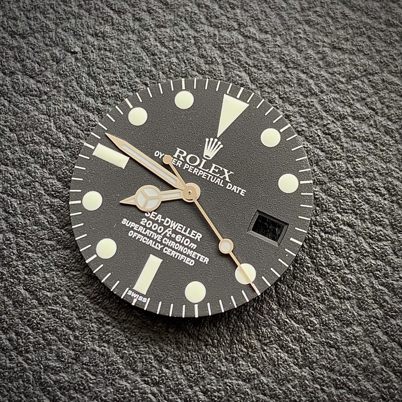 Genuine Original Rolex 1665 matte Dial & Hands – Swiss Only