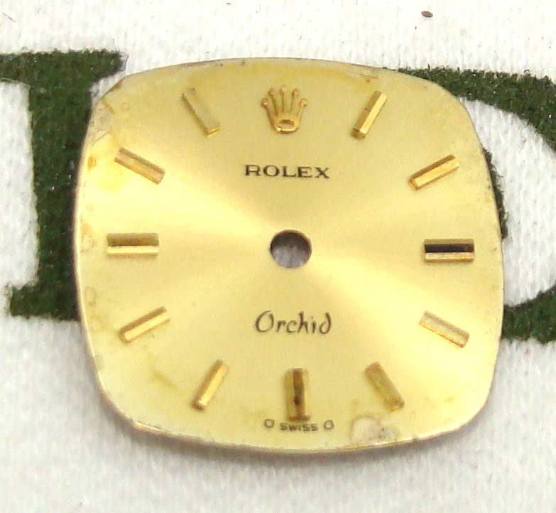 VINTAGE ROLEX ALL-ORIGINAL CHAMPAGNE “ORCHID” DIAL with STICK MARKERS WATCH