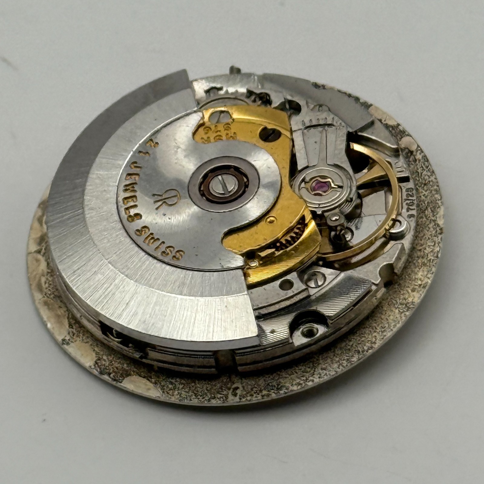 MSR S76-28 Watch Movement Garrard Automatic Vintage Swiss Parts Repair 25.9mm