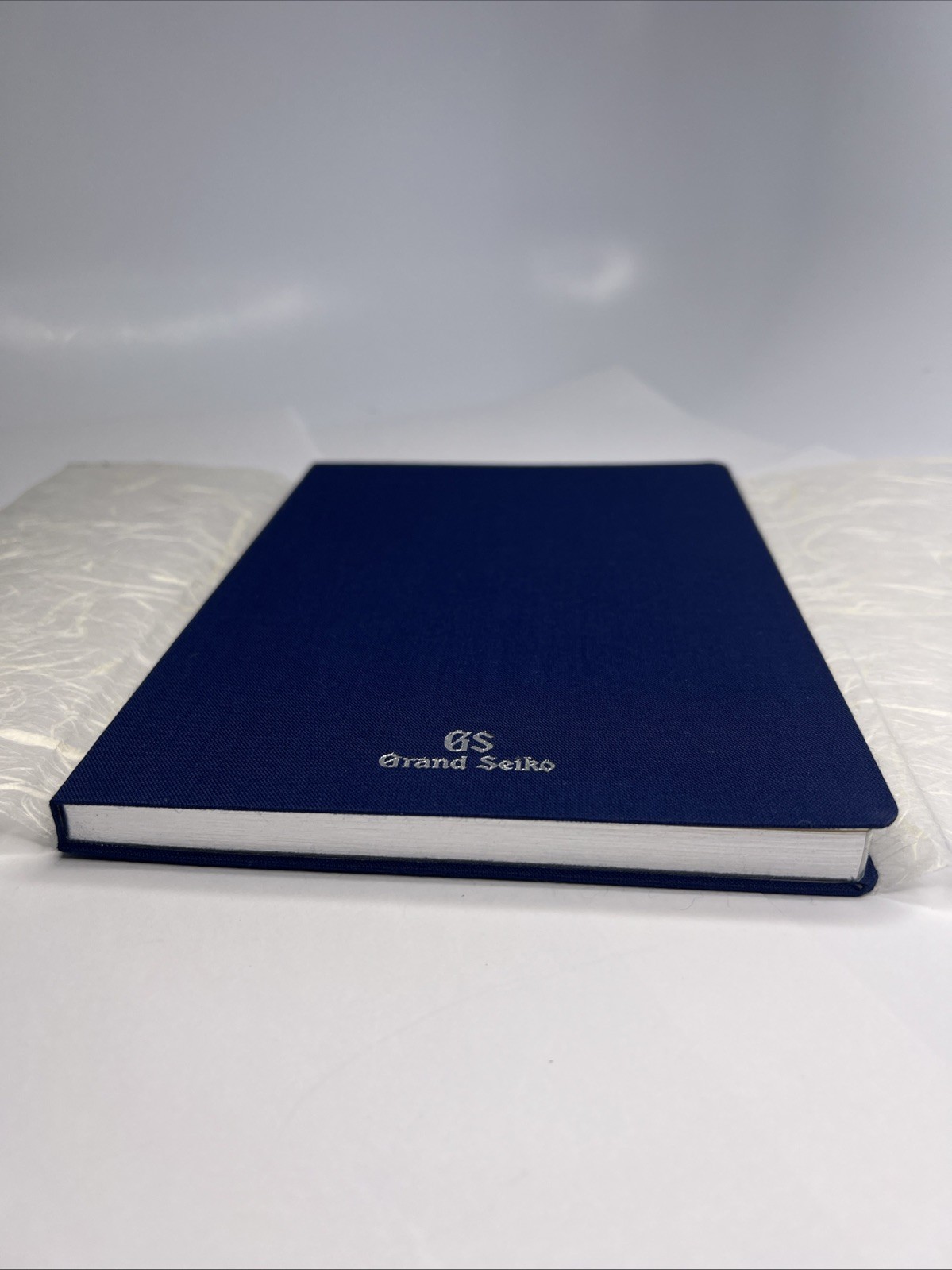 Grand Seiko Blue Kawachiya Notebook Journal Diary w/ Outer Box Set